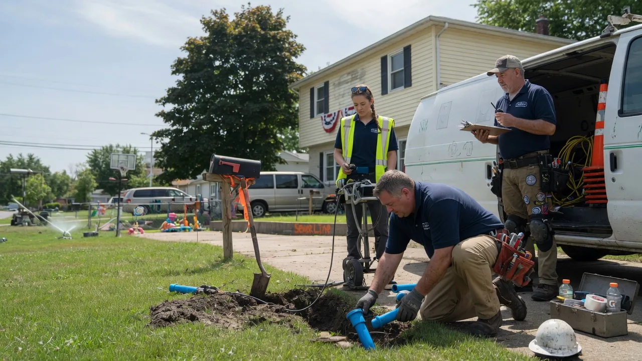 Slab Leak Repair in Oregonia, OH near me